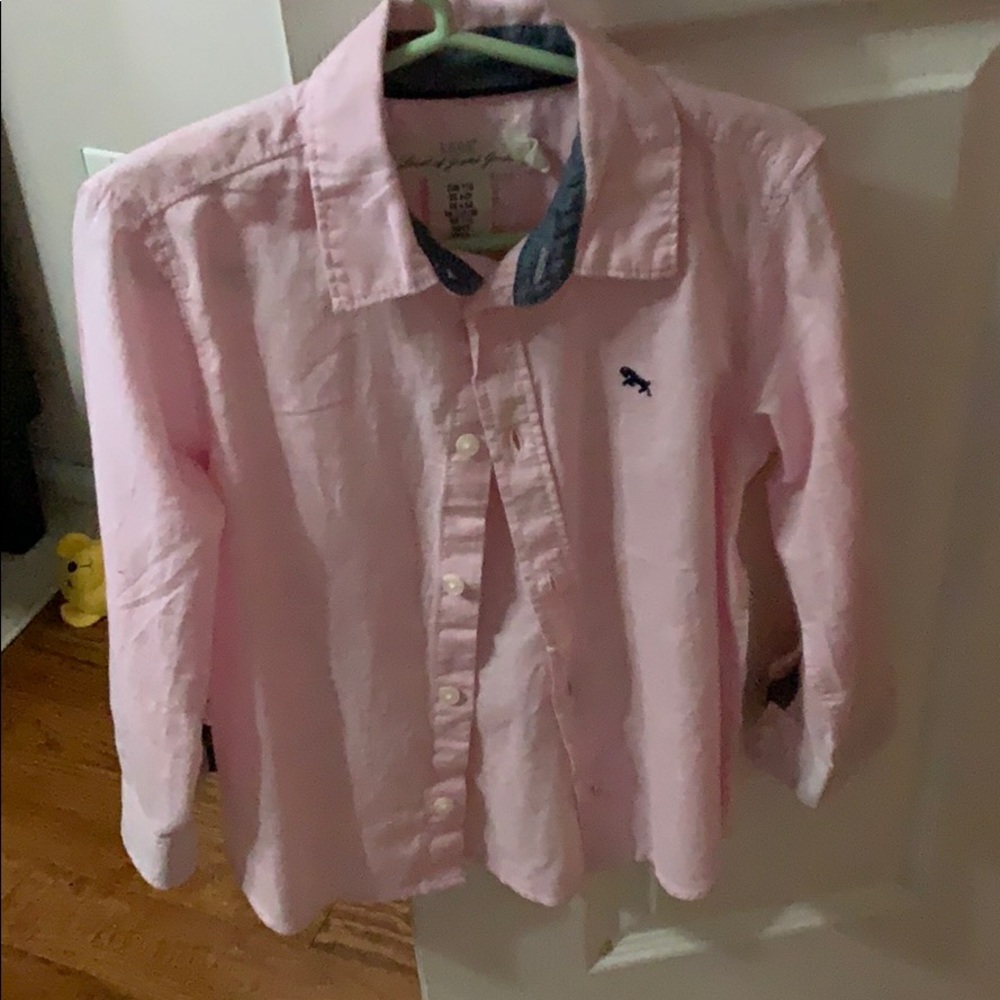 Boys Long sleeve button down shirt